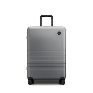 Storm Grey Scaled | Front view of Expandable Check-In Medium in Storm Grey