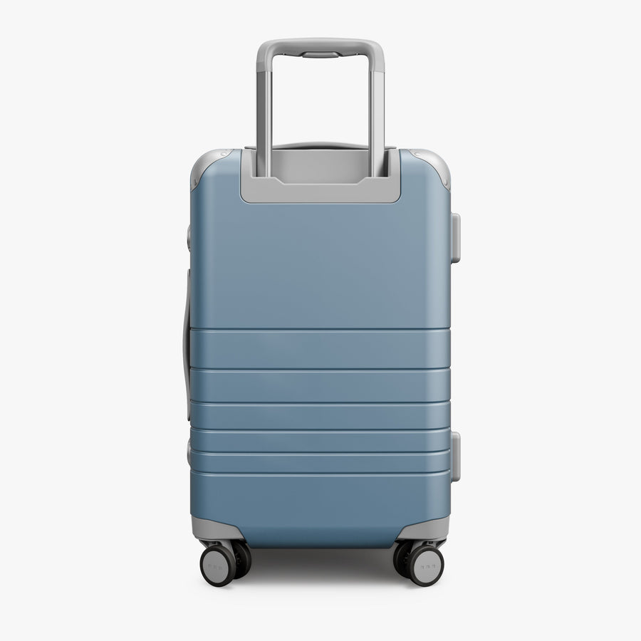 Elemental Blue | Back view of Hybrid Carry-On in Elemental Blue