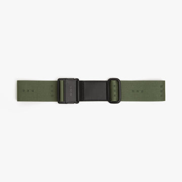 Front view of Luggage Strap in Olive Green