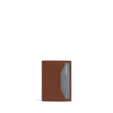 Slim Wallet in Mahogany