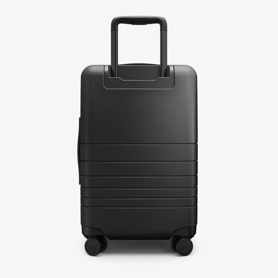 Midnight Black | Back view of Expandable Carry-On in Midnight Black