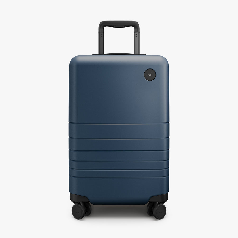 Ocean Blue | Front view of Expandable Carry-On in Ocean Blue