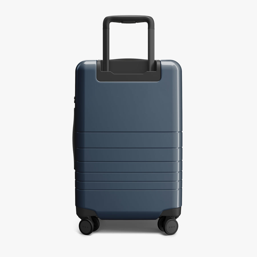 Arles Blue (Glossy) | Back view of Carry-On Pro in Arles Blue