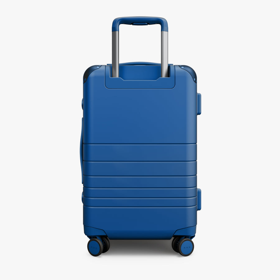 Coastal Blue | Back view of the Hybrid Carry-On in Coastal Blue