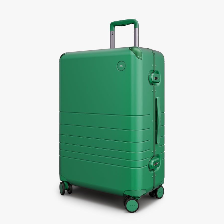 Jungle Green | Angled view of the Hybrid Check-In Medium in Jungle Green