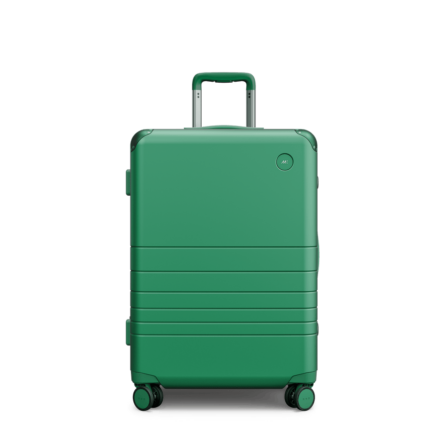 Jungle Green Scaled | Front view of Hybrid Check-In Medium in Jungle Green