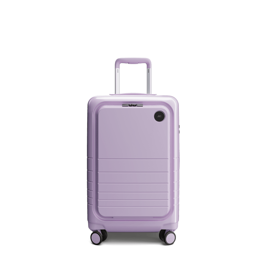 Purple Icing (Glossy) Scaled | Front view of Carry-On Pro Plus in Purple Icing (Glossy)