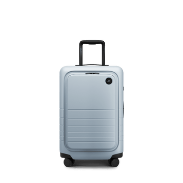 Front view of Carry-On Pro Plus in Blue Haze