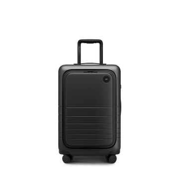 Front view of Carry-On Pro Plus in Midnight Black