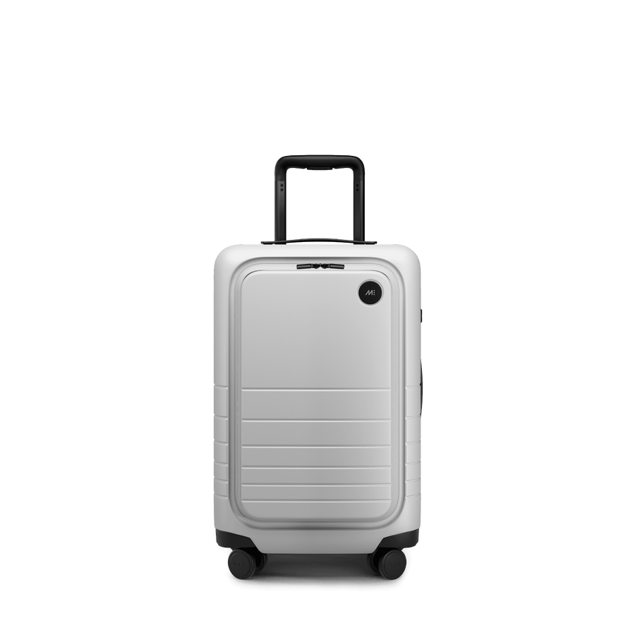 Stellar White Scaled | Front view of Carry-On Pro in Stellar White