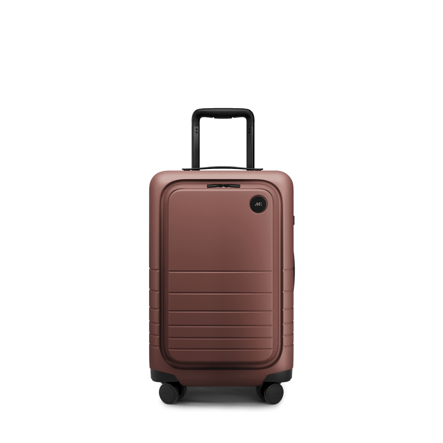 Terracotta Scaled | Front view of Carry-On Pro in Terracotta