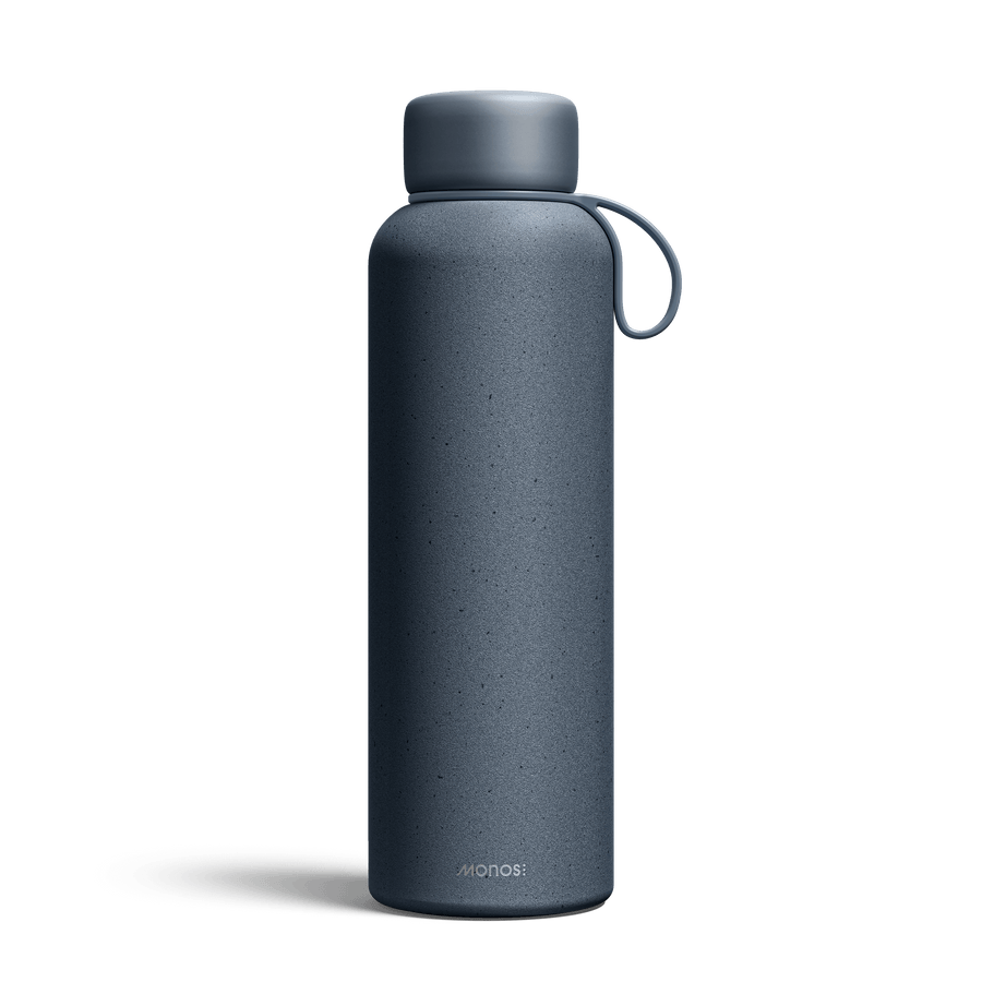 750 mL / Blue Hour Scaled | Front view of 750 mL Kiyo UVC Bottle in Blue Hour