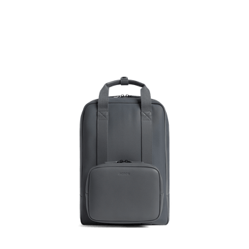 Front view of Metro Backpack Dover Grey