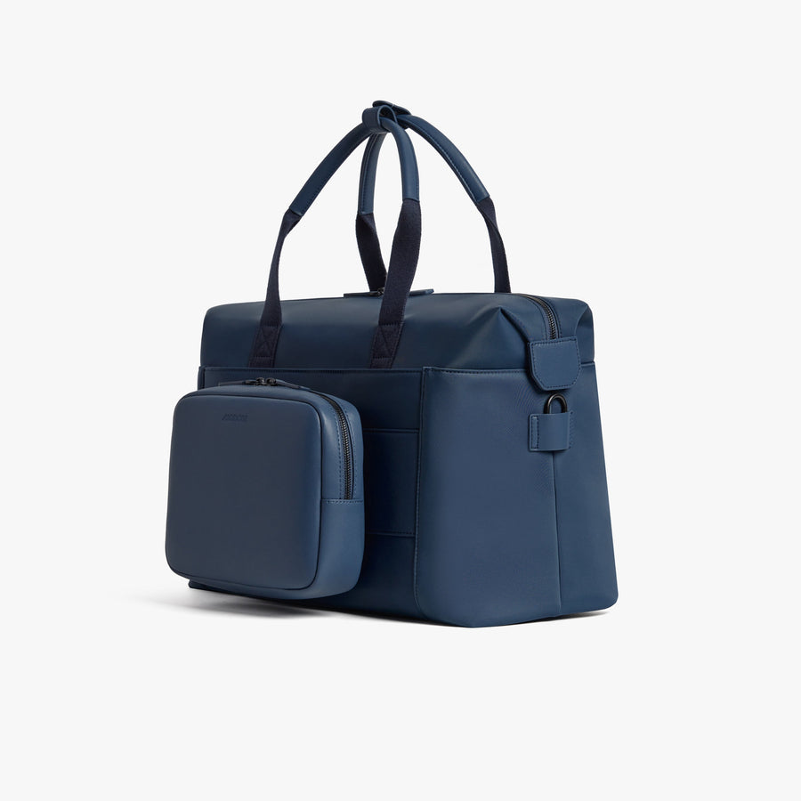 Oxford Blue | Angled view of Metro Duffel in Oxford Blue