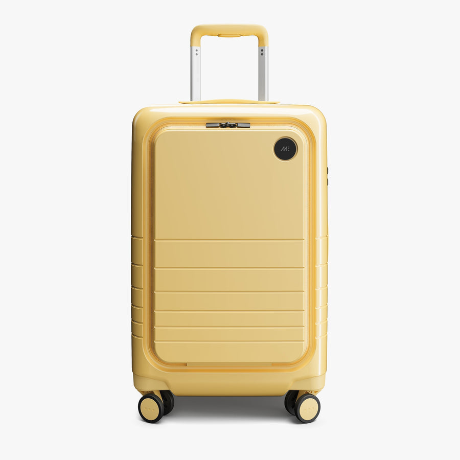 Banana Pudding (Glossy) | Front view of Carry-On Pro Plus in Banana Pudding (Glossy)
