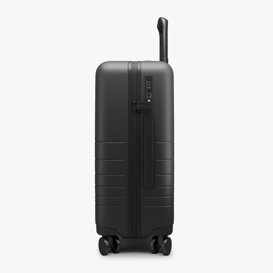 Midnight Black | Side view of Carry-On in Midnight Black