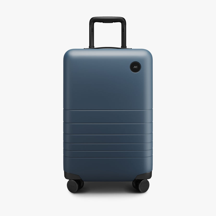 Ocean Blue | Front view of Carry-On in Ocean Blue