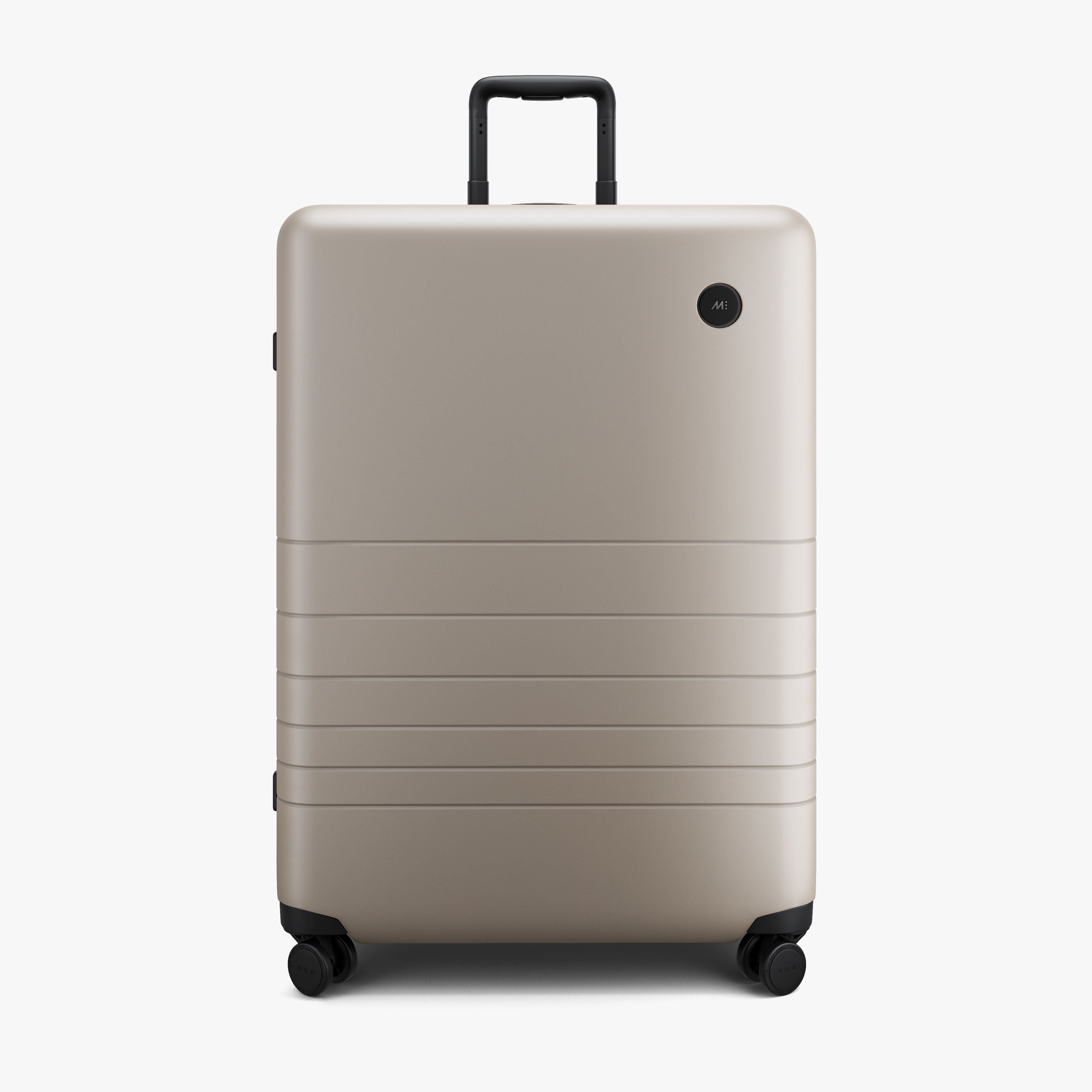 MONOS グレー Check-In Large スーツケース Hybrid Check-In Large Luggage | Aluminum Suitcases – Monos