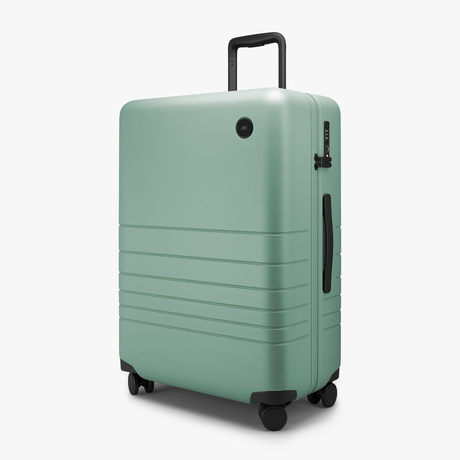 Sage Green | Angled view of Check-In Medium in Sage Green