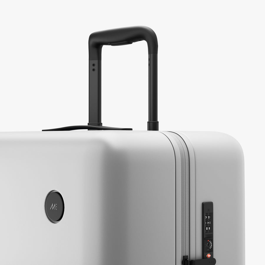 Stellar White | Luggage handle view of Check-In Large in Stellar White